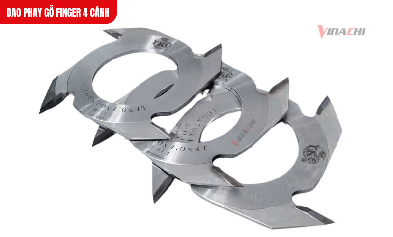 Thiết kế vát nhọn cho phép cắt gỗ dứt khoát, hạn chế xơ cạnh