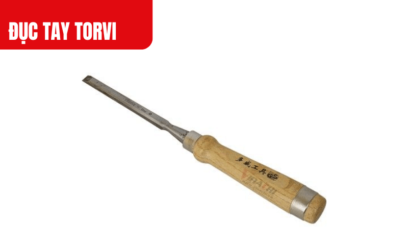 Kiểm tra tình trạng mũi đục, đảm bảo không bị mẻ hoặc gỉ sét