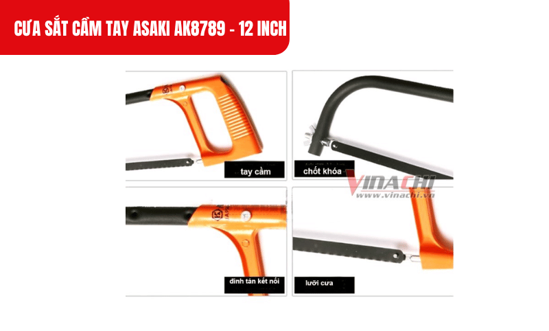 Luôn kiểm tra lưỡi cưa để đảm bảo nó được lắp chắc chắn, không bị mòn hoặc hư hỏng