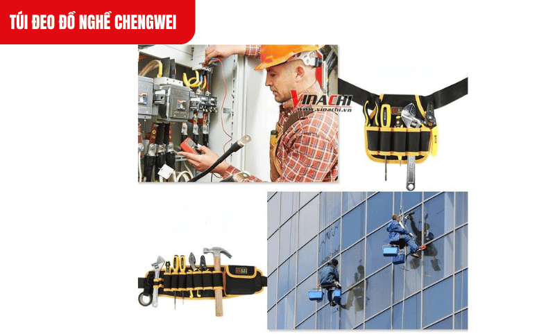 Túi dùng được cho thợ điện, thợ lắp đặt camera, kỹ thuật viên sửa chữa, thợ cơ khí, thiết bị dân dụng