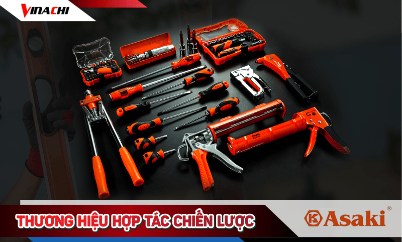 Asaki - Thương hiệu uy tín với các sản phẩm dụng cụ chất lượng cao, đồng hành cùng thợ chuyên nghiệp và người dùng gia đình