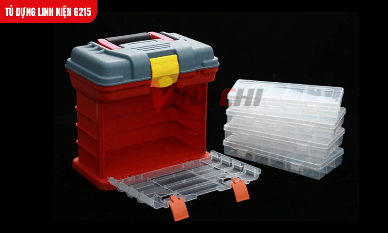 Chất liệu nhựa PP dày dặn, bền chắc, chịu va đập nhẹ trong quá trình sử dụng thường xuyên