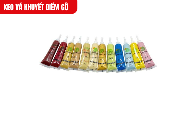 Keo vá khuyết điểm gỗ