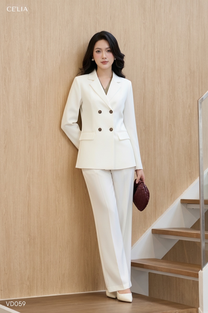 Blazer 4 cúc đồng