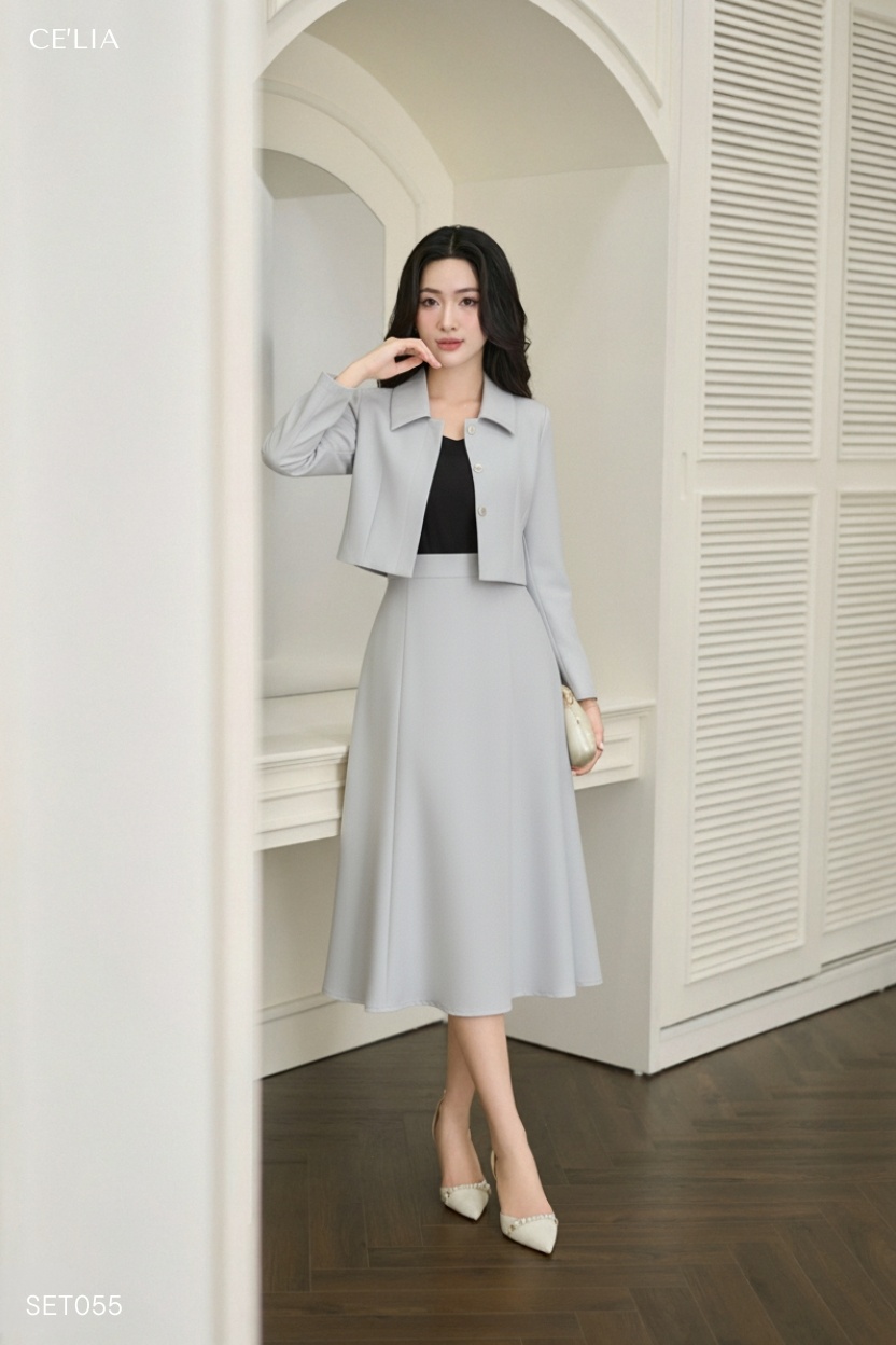 Set công sở Cv xòe