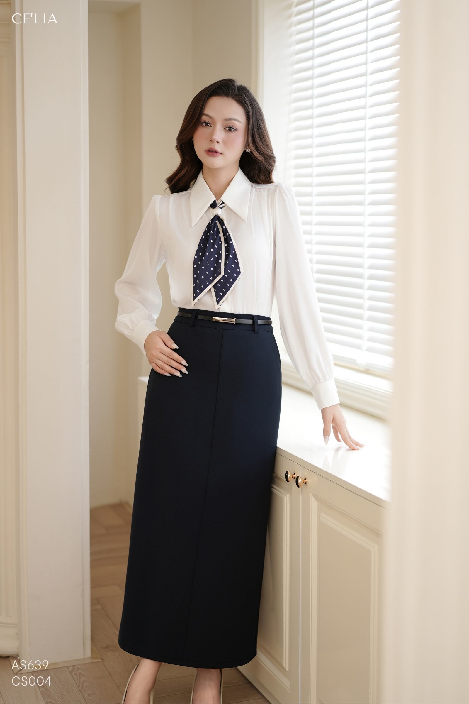 Chân váy suông dáng dài 26858