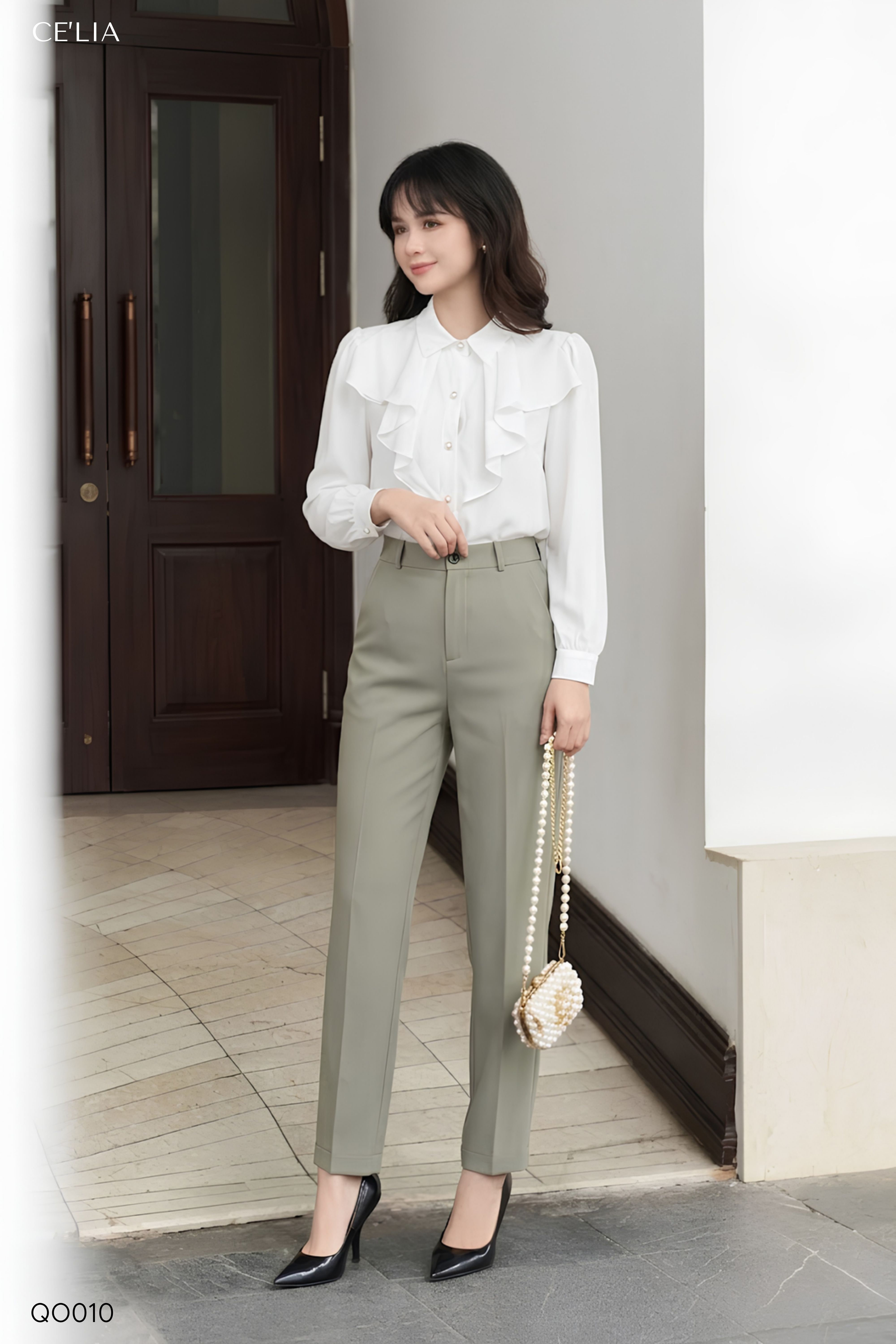 Quần âu ống đứng cơ bản