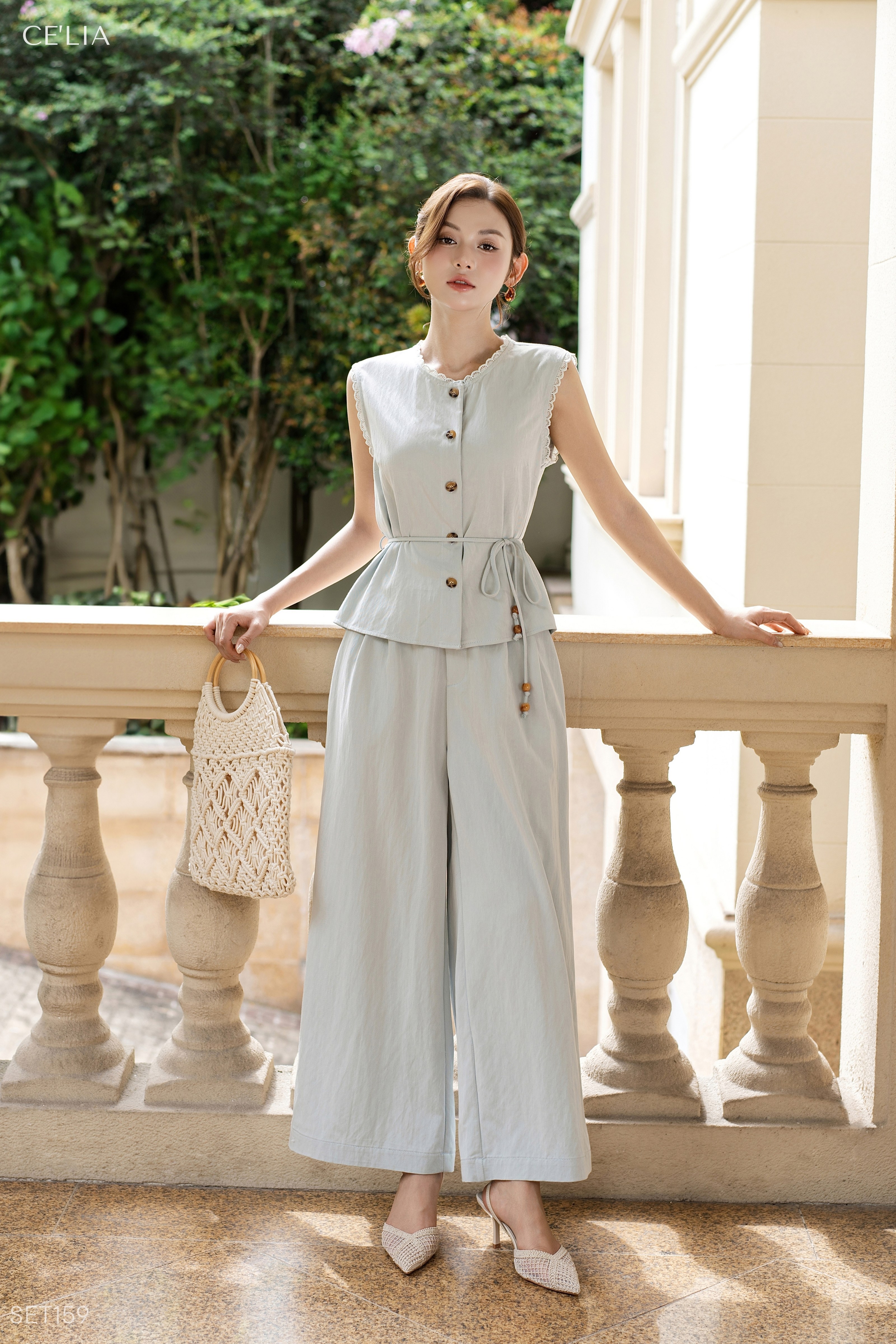Set đũi sát nách cúc sừng