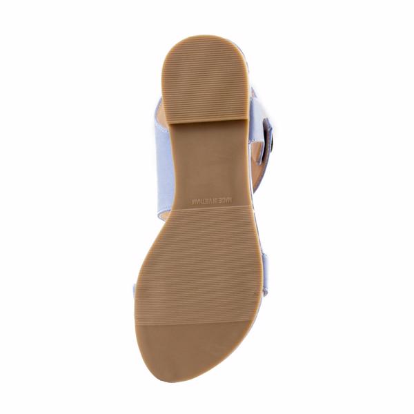 Giày xăng đan 1cm quai ngang đế bệt SD01008