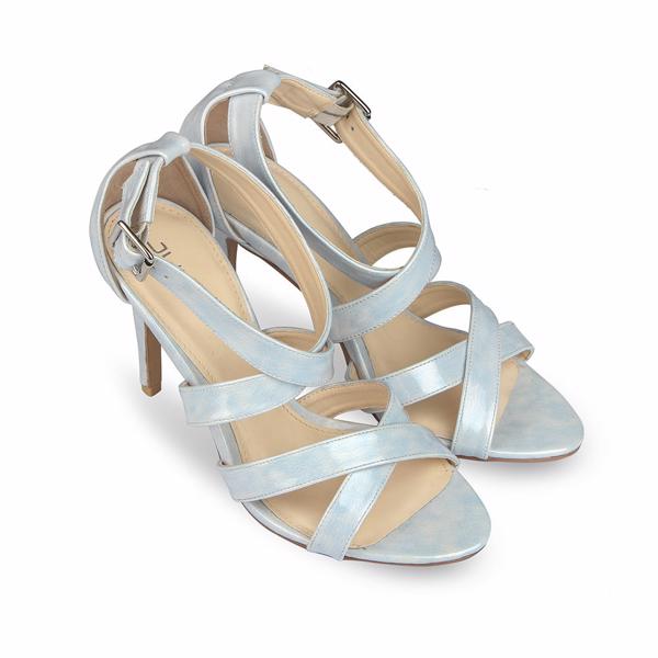 Giày Sandal 9cm quai chéo mũi nhọn SD09010