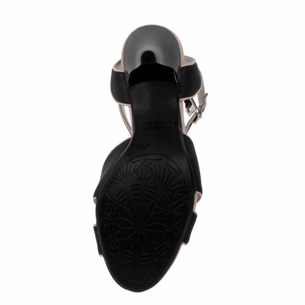 Giày xăng đan 7cm quai chéo gót nhọn SD07001