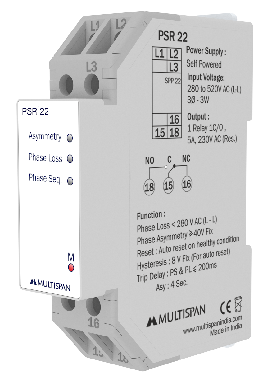 Relay bảo vệ pha, mã PSR-22