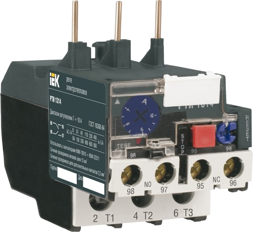 Rơ le nhiệt (Thermal Relay) IEK, 0.1 - 200A điều chỉnh
