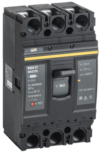Aptotmat khối (MCCB) 16 - 800A, 3P, dòng cắt 25 - 35 kA, VA88 MASTER IEK