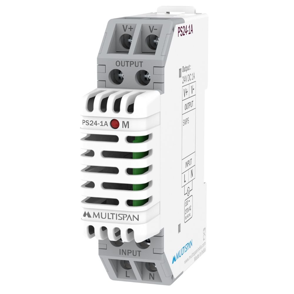 Bộ chuyển đổi nguồn điện (Power Supply) PS24-1A MULTISPAN (24W, 24VDC, 1A) 