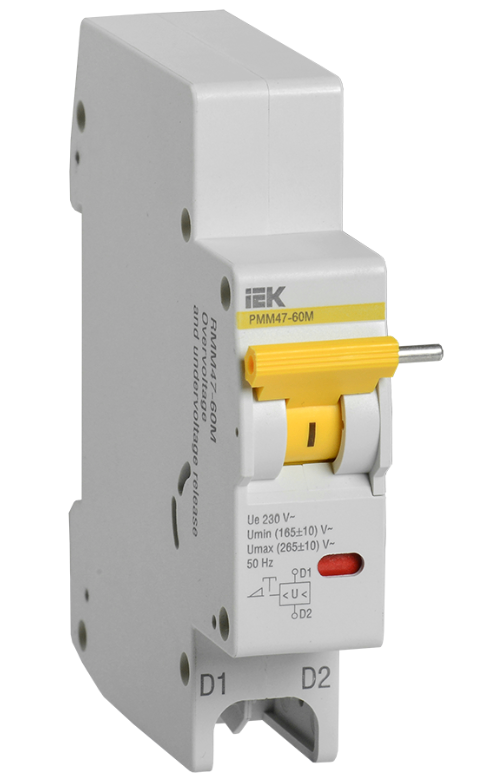 Mô-đun bảo vệ quá áp - thấp áp RMM47-60M cho dòng MCB VA47-60M IEK