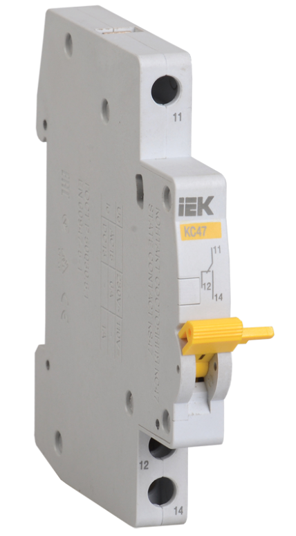 Tiếp điểm phụ KS47 cho dòng MCB VA47-29 IEK