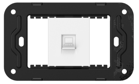 Hạt ổ cắm cáp mạng Internet 1/2 LE-K10 RJ45 dòng LETO IEK