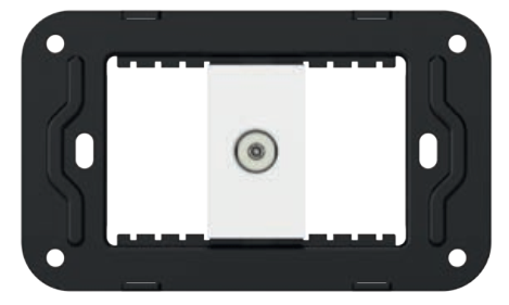 Hạt ổ cắm cáp quang TV 1/3 LE-A10 dòng LETO IEK