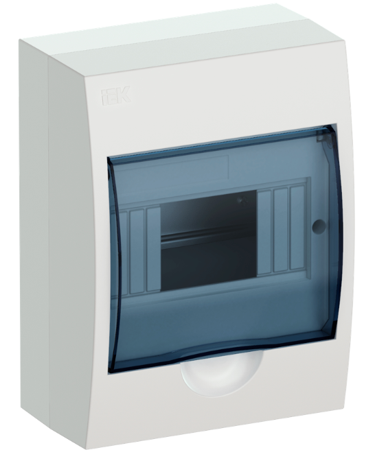 Tủ điện nhựa nổi 6 mô-đun IEK mã MKP12-N-06-06-41-FCN