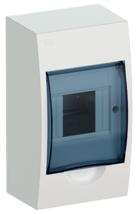 Tủ điện nhựa nổi 4 mô-đun IEK mã MKP12-N-04-04-41-FCN
