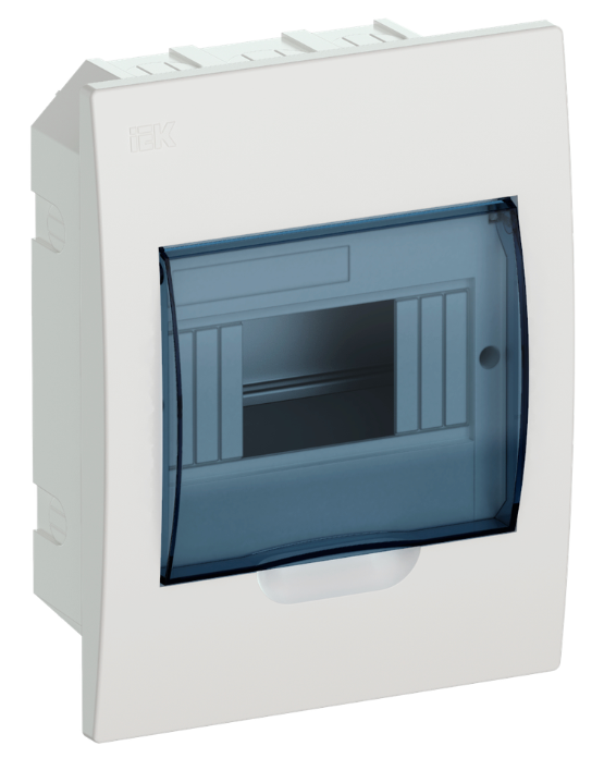 Tủ điện nhựa âm tường 6 mô-đun IEK mã MKP12-V-06-06-41-FCN