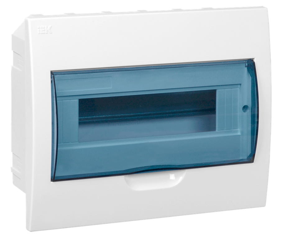 Tủ điện nhựa âm tường 12 mô-đun IEK mã MKP12-V-12-12-41-FCN