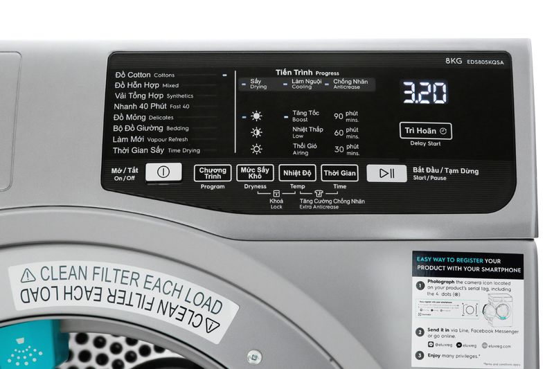 Máy sấy Electrolux EDS805KQSA