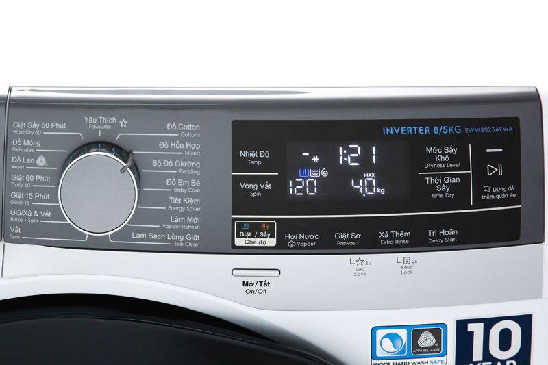 Máy giặt & sấy Electrolux EWW8023AEWA