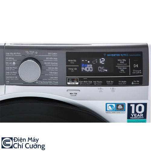 Máy giặt & sấy Electrolux EWW1141AEWA