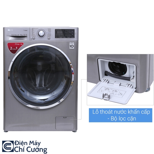 Máy giặt và sấy LG FC1409D4E