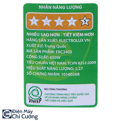 Nồi Cơm Điện Electrolux ERC3405