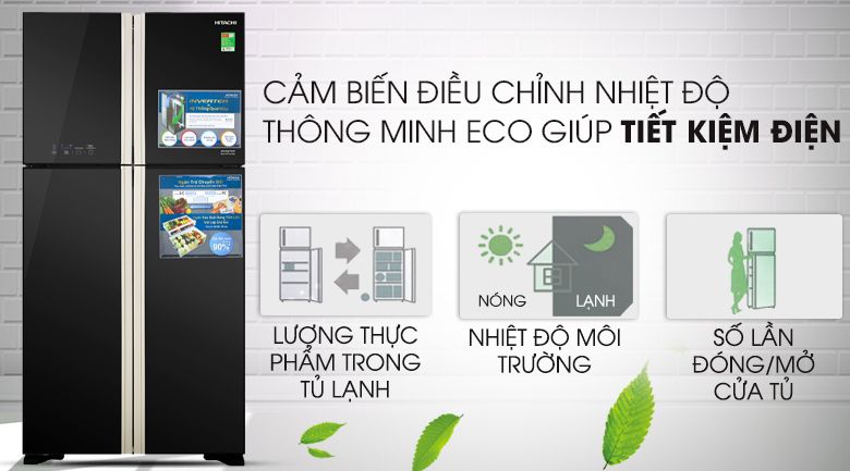 Tủ lạnh Hitachi FW650PGV8 GBK