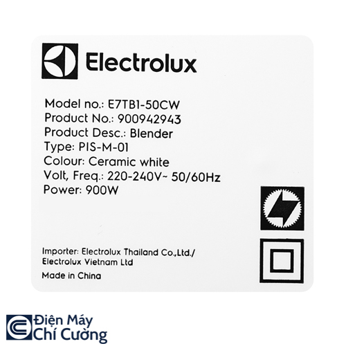 Máy Xay Sinh Tố Electrolux E7TB1-50CW