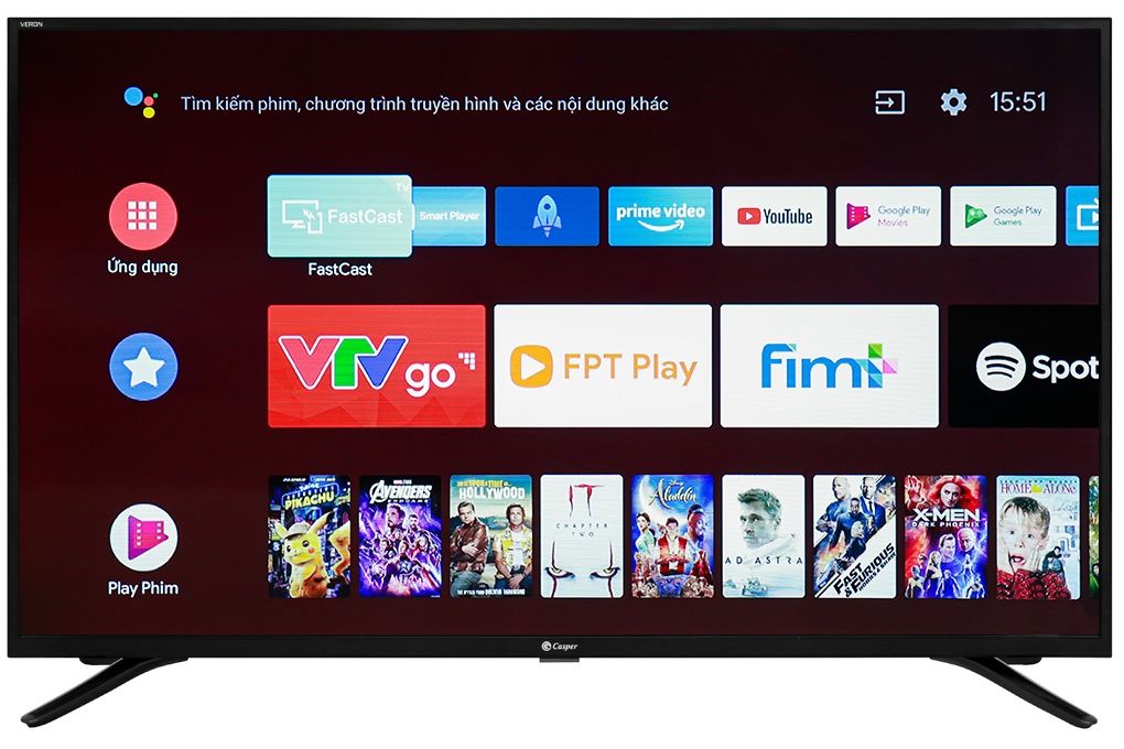 Smart Tivi Casper 43 inch 43FG5000 FHD