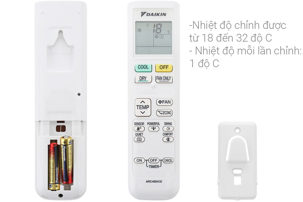 Điều hòa Daikin Inverter 17700 BTU FTKC50UVMV