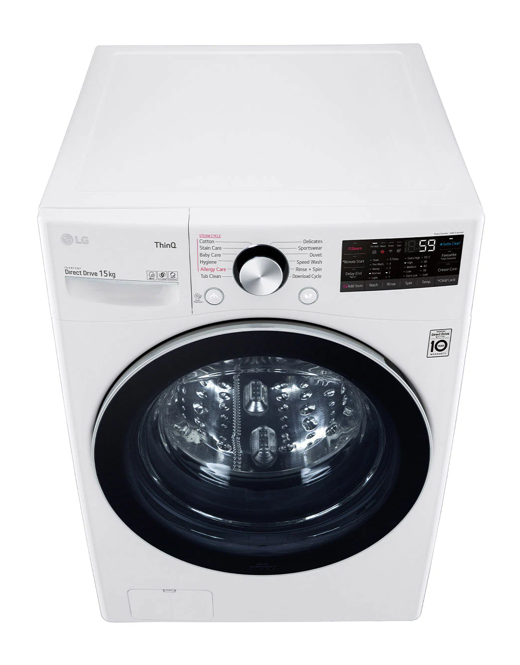 Máy giặt LG 15kg (trắng) F2515STGW