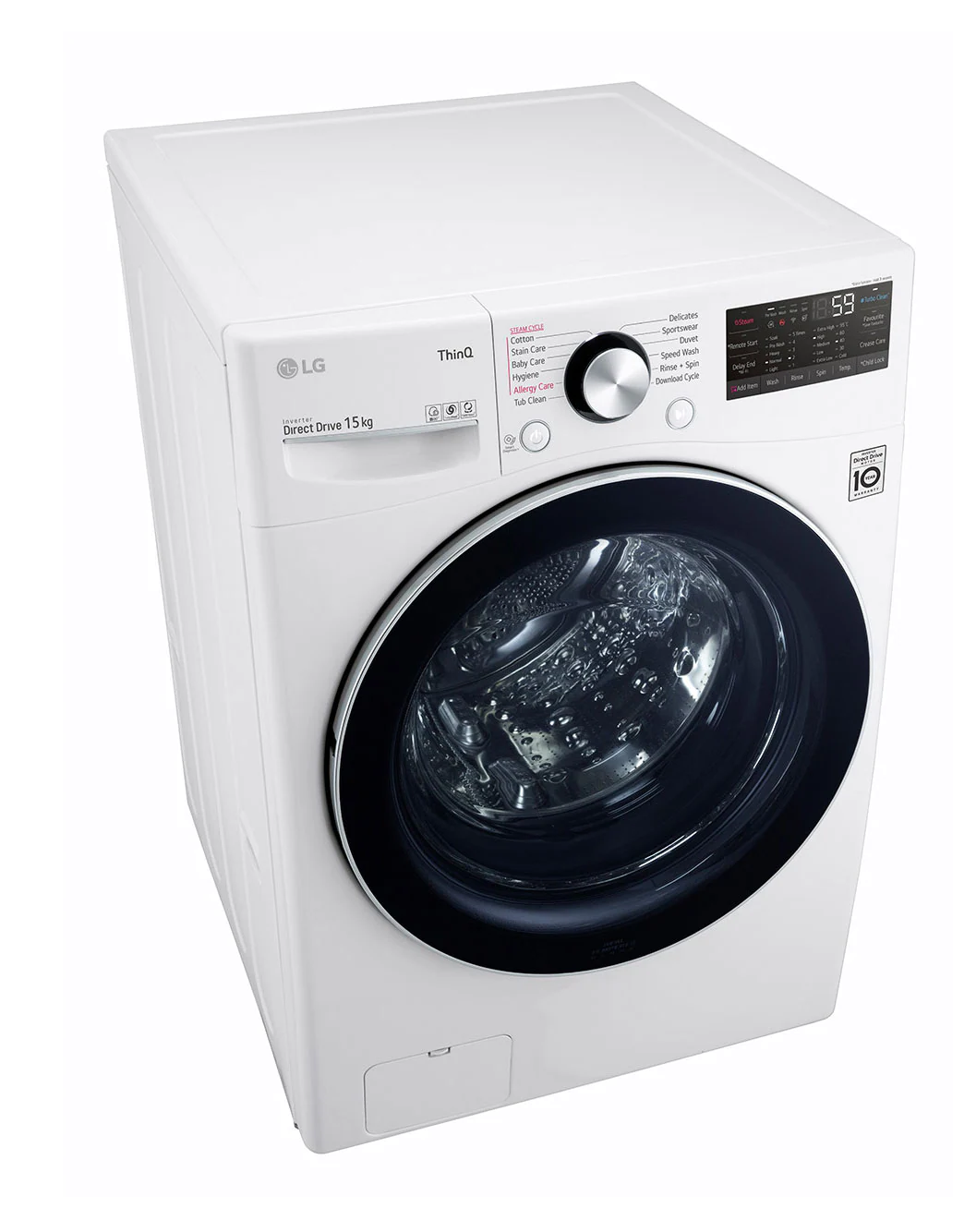 Máy giặt LG 15kg (trắng) F2515STGW