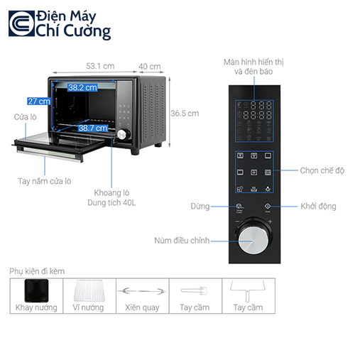 Lò Nướng Electrolux EOT40DBD