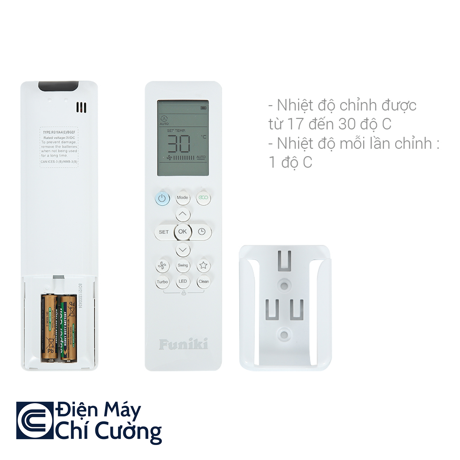 Điều hòa Funiki HIC18TMU 18000BTU 1 Chiều.