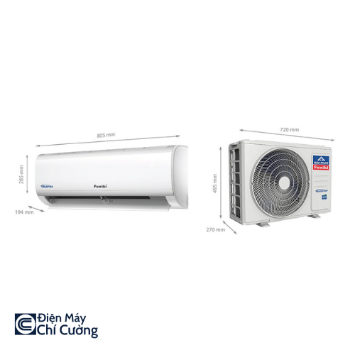 Điều hòa Funiki 2 chiều Inverter 9000 BTU HIH09TMU