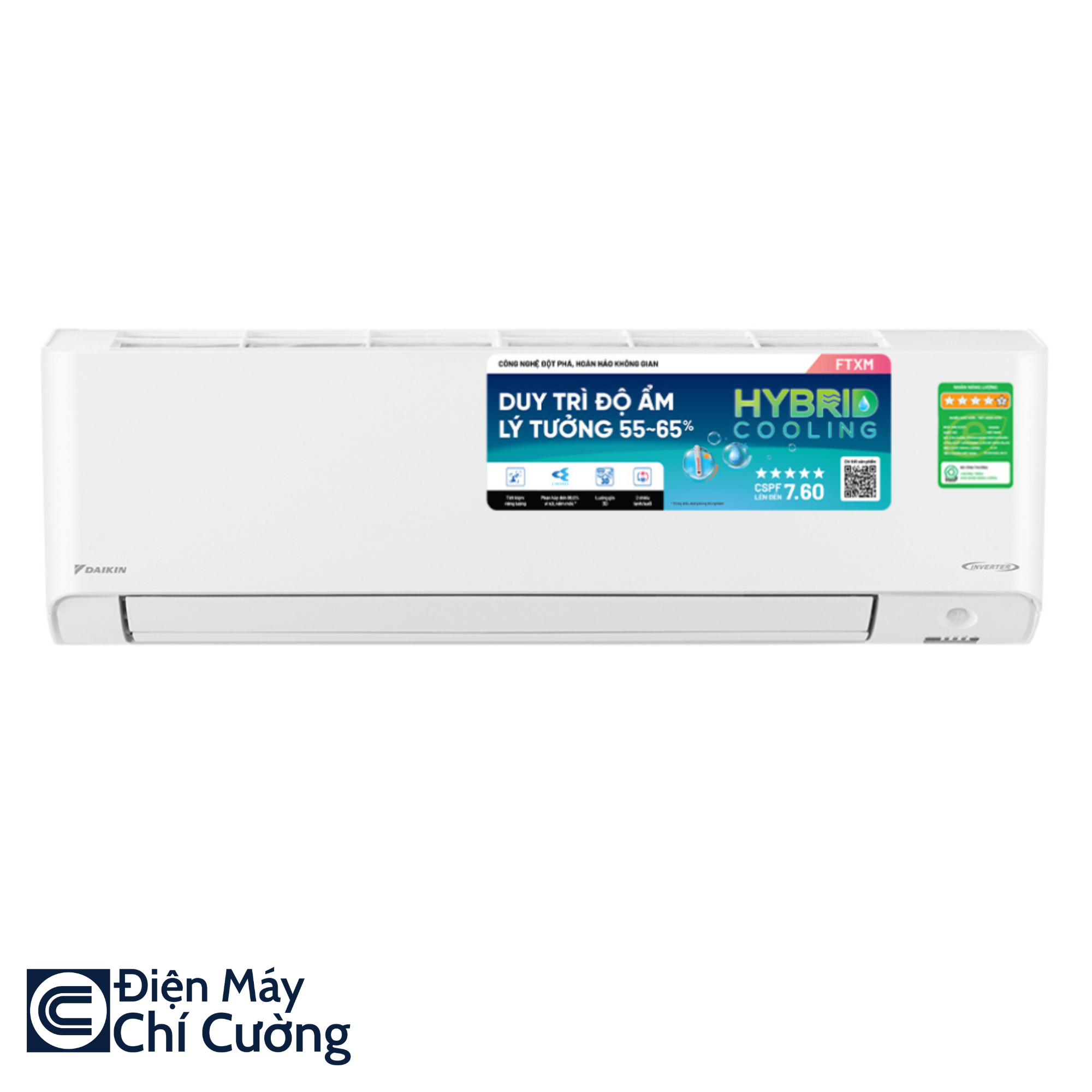 Điều Hòa Daikin 12000BTU 2 Chiều Inverter FTXM35XVMV/RXM35XVMV