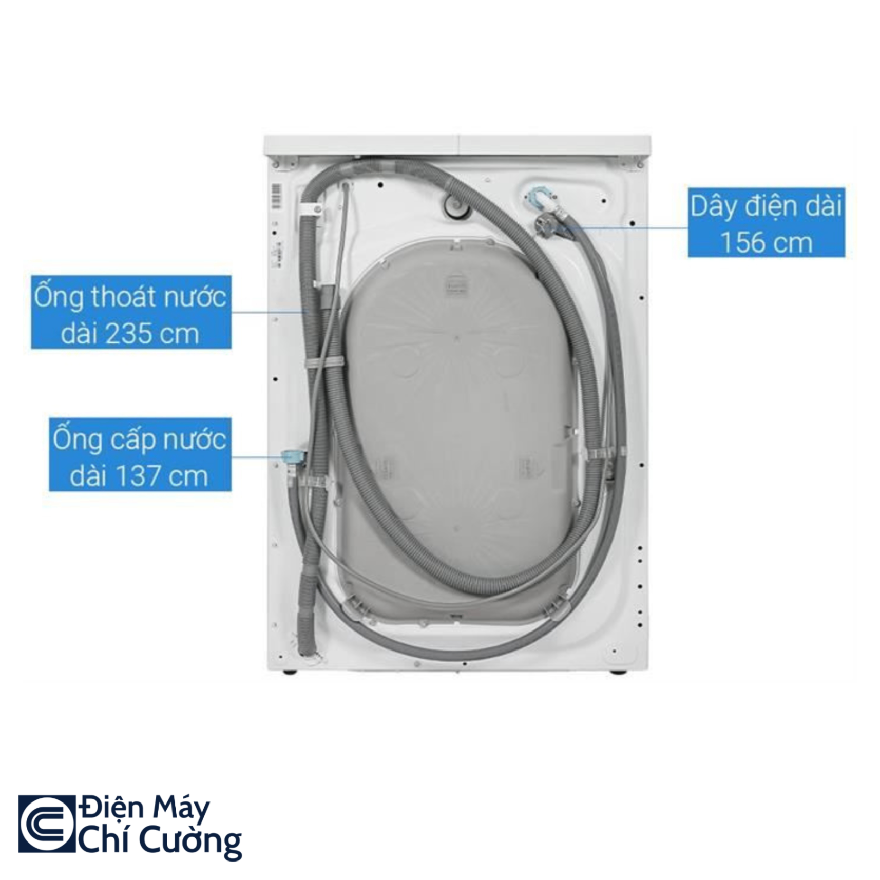 Máy giặt Electrolux Inverter 9 kg EWF9025DQWB