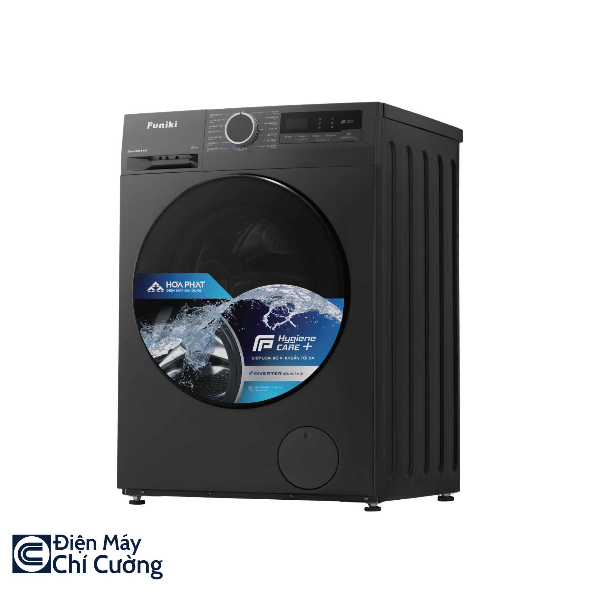 Máy giặt Funiki cửa trước 10,5kg Inverter HWM F8105ADG