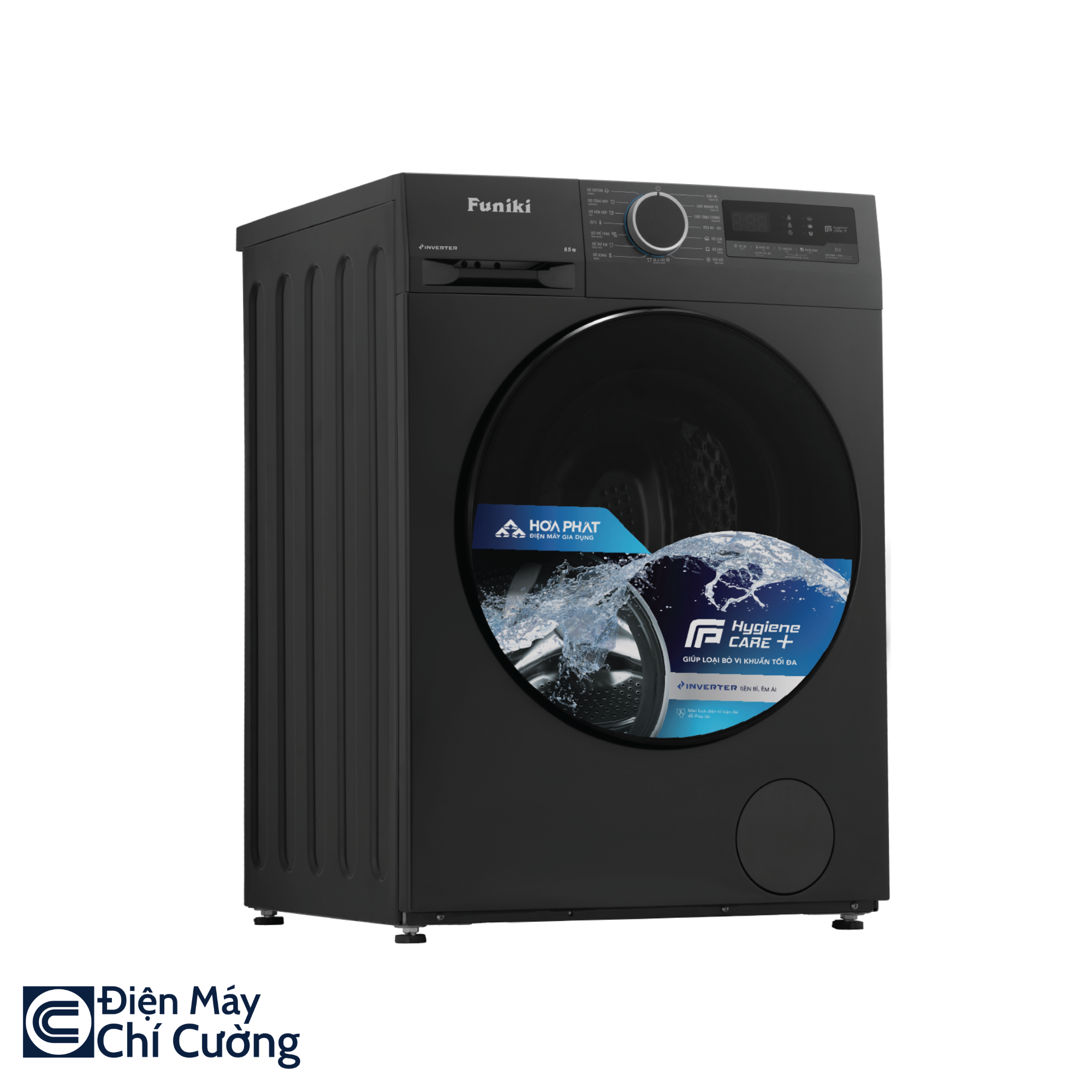 Máy giặt Funiki cửa trước 10,5kg Inverter HWM F8105ADG