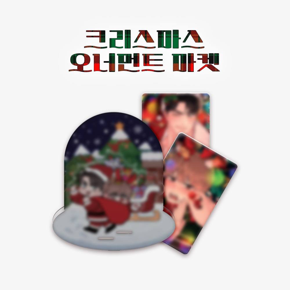 [ORDER] ACRYLIC STAND CAPSULE CHRISTMAS ORNAMENT