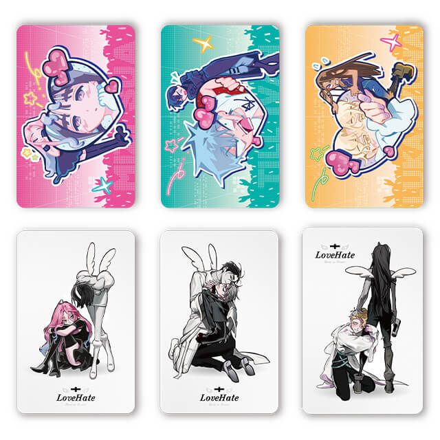 [ORDER] ALIEN STAGE LOVE HATE & FRUITY HEART Photocard Set