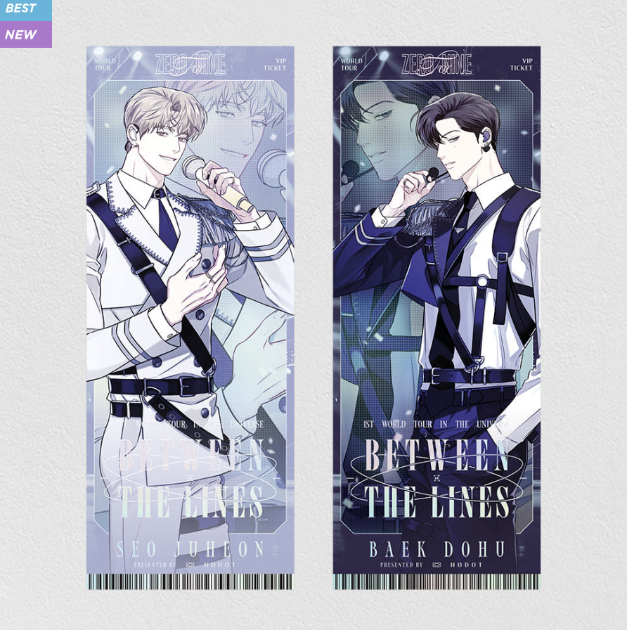 [ORDER] 공과 사는 구분해! Between The Lines 1st World Tour Acrylic ticket chọn mẫu