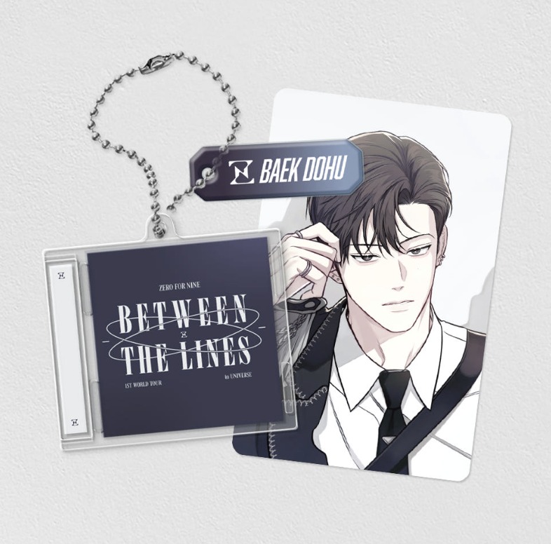[ORDER] 공과 사는 구분해 Between The Lines Idol AU - acrylic keyring kèm photocard - Dohu