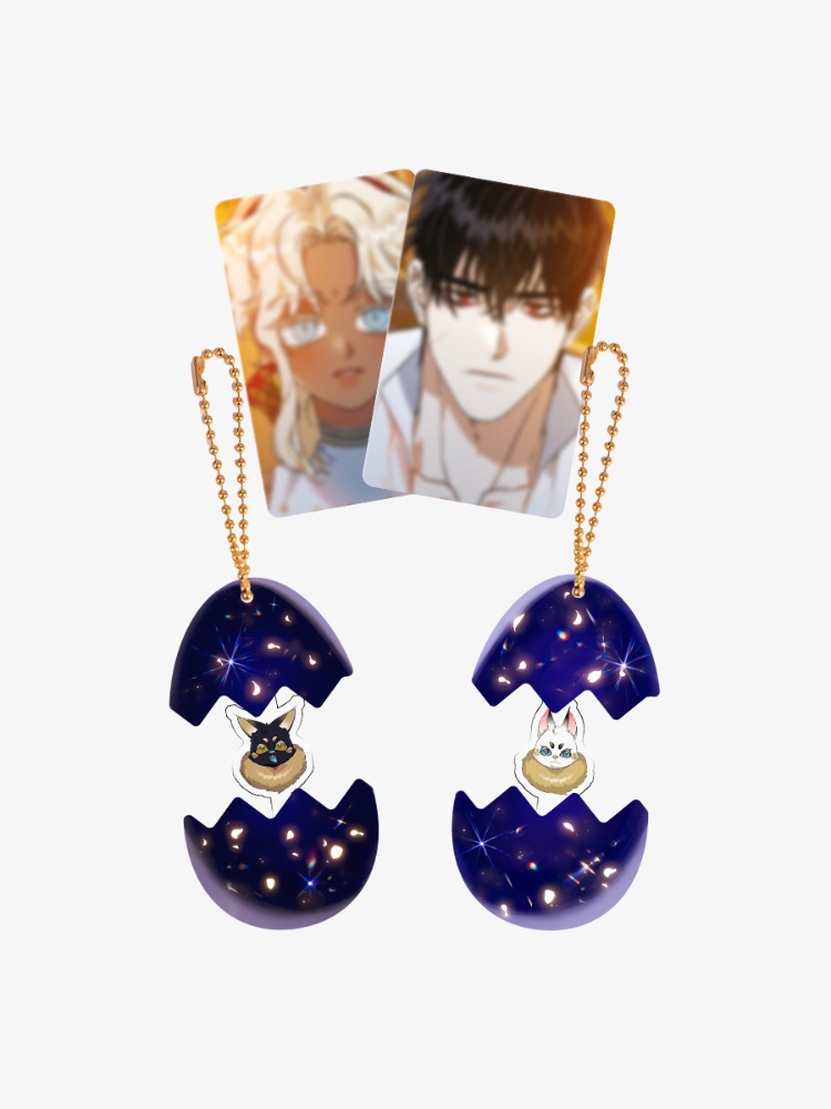 [ORDER] Blossoms of the white night - Fenrir Egg keyring